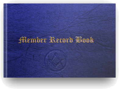 Masonic Members Record Book - Craft