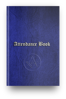 Masonic Attendance Book - Craft