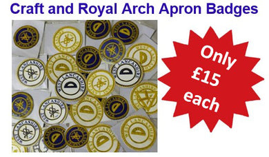 Provincial Craft and Royal Arch Badges