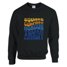 Load image into Gallery viewer, Square &amp; Compass Honour Sweatshirt