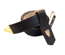 Load image into Gallery viewer, Knights Templar KT Leather Belt  &amp;Frog