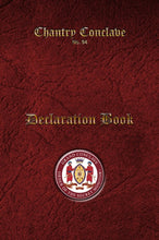 Load image into Gallery viewer, Order of Secret Monitor OSM - Masonic Declaration Book