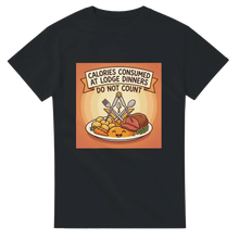 Load image into Gallery viewer, Calories Consumed at Dinner – Masonic T-Shirt
