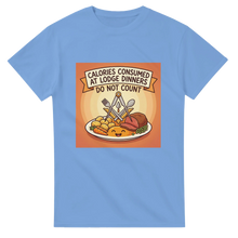 Load image into Gallery viewer, Calories Consumed at Dinner – Masonic T-Shirt
