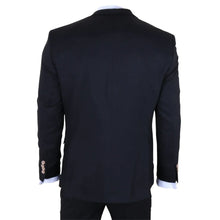Load image into Gallery viewer, IM32 - Men's Black 3 Piece Tailored Fit Suit