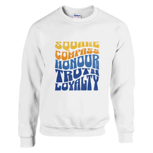 Load image into Gallery viewer, Square &amp; Compass Honour Sweatshirt