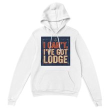 Load image into Gallery viewer, "I Can't, I've Got Lodge" Masonic Hoodie