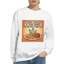Load image into Gallery viewer, Calories at Dinner – Masonic Sweatshirt