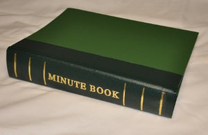 Minute Book (Skeleton Style With Guards)