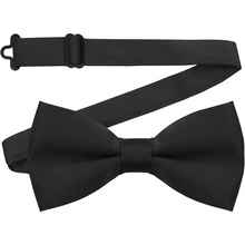Load image into Gallery viewer, Classic Black Bow Tie