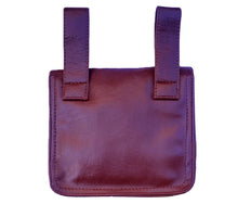 Load image into Gallery viewer, Knights Templar Leather Alms Bag - Brown