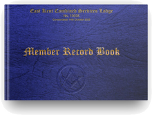 Load image into Gallery viewer, Masonic Members Record Book - Craft