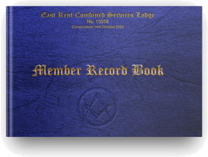 Masonic Members Record Book - Craft