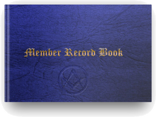 Load image into Gallery viewer, Masonic Members Record Book - Craft