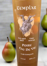 Load image into Gallery viewer, Templar Brandy  Pear Eau de Vie ( 1 yr French Oak Aged) 45%abv 350ml