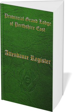 Masonic Attendance Book - Craft (Provincial)