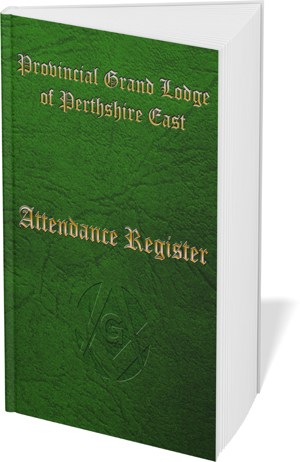 Masonic Attendance Book - Craft (Provincial)
