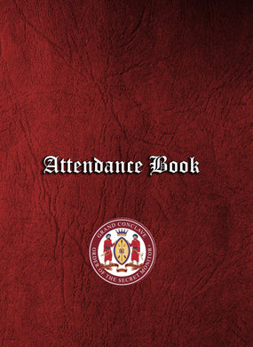 Masonic Attendance Book - Secret Monitor