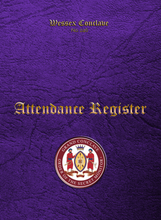 Load image into Gallery viewer, Order of Secret Monitor OSM - Masonic Attendance Book