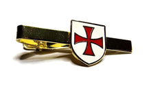 Load image into Gallery viewer, Knights Templar KT Shield Cufflink Set