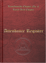 Load image into Gallery viewer, Royal Arch Chapter (US) – York Rite – Attendance Register
