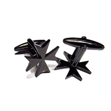 Load image into Gallery viewer, Knights of Malta Cross Cufflinks