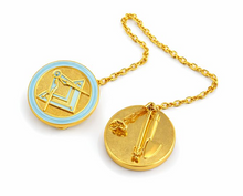 Load image into Gallery viewer, LADY FREEMASON GOWN CLIP &amp; CHAIN