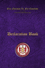 Load image into Gallery viewer, Order of Secret Monitor OSM - Masonic Declaration Book