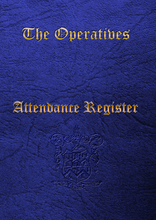 Load image into Gallery viewer, Masonic Attendance Book - The Operatives