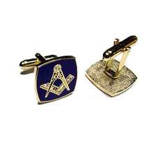Load image into Gallery viewer, Craft Square &amp; Compasses Cufflinks