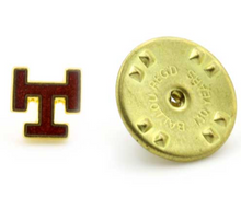 Load image into Gallery viewer, ROYAL ARCH TINY TRIPLE TAU FREEMASONRY LAPEL PIN
