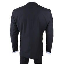 Load image into Gallery viewer, IM30 - Men's Black 3 Piece Stitch Lapel Formal Suit