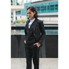 Load image into Gallery viewer, TPW-13 - Women's 3 Piece Plain Black Suit