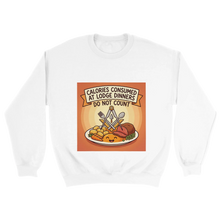 Load image into Gallery viewer, Calories at Dinner – Masonic Sweatshirt