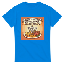 Load image into Gallery viewer, Calories Consumed at Dinner – Masonic T-Shirt