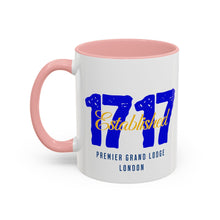 Load image into Gallery viewer, Established 1717 Masonic Ceramic Mug