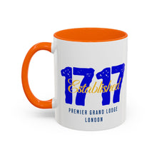 Load image into Gallery viewer, Established 1717 Masonic Ceramic Mug