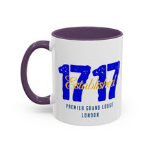 Load image into Gallery viewer, Established 1717 Masonic Ceramic Mug