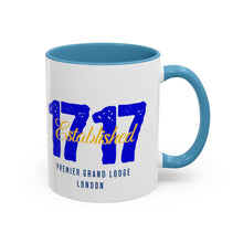 Load image into Gallery viewer, Established 1717 Masonic Ceramic Mug