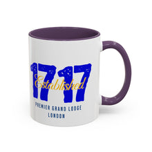 Load image into Gallery viewer, Established 1717 Masonic Ceramic Mug