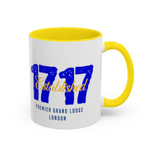 Load image into Gallery viewer, Established 1717 Masonic Ceramic Mug
