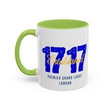 Load image into Gallery viewer, Established 1717 Masonic Ceramic Mug