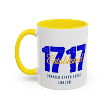 Load image into Gallery viewer, Established 1717 Masonic Ceramic Mug