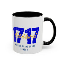 Load image into Gallery viewer, Established 1717 Masonic Ceramic Mug