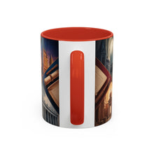 Load image into Gallery viewer, Ready-to-Go Coloured Rim Masonic Mug – 11oz