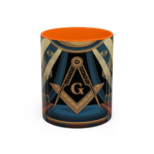 Load image into Gallery viewer, Ready-to-Go Ritual Design Masonic Mug – 11oz