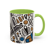 Load image into Gallery viewer, Ready-to-Go Geometric Masonic Mug – 11oz