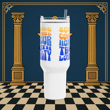 Load image into Gallery viewer, Square &amp; Compasses Masonic 40oz Tumbler