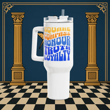 Load image into Gallery viewer, Square &amp; Compasses Masonic 40oz Tumbler
