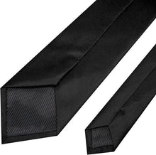 Load image into Gallery viewer, Classic Black Neck Tie